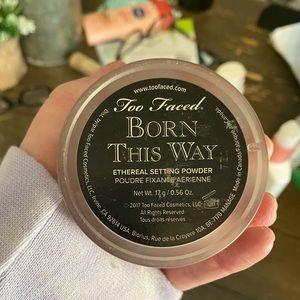Born this way too faced ethereal setting powder